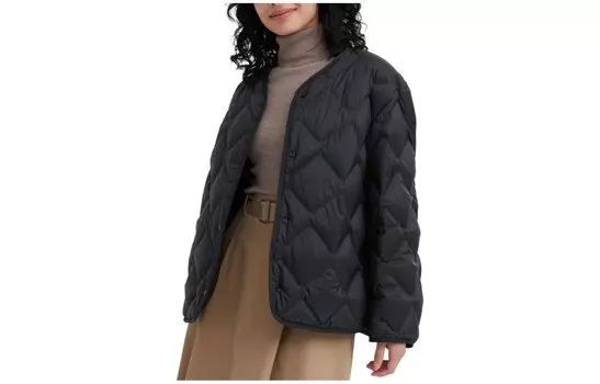 Куртка женская классическая черная Uniqlo