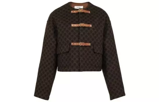 Куртка женская коричневая Celine