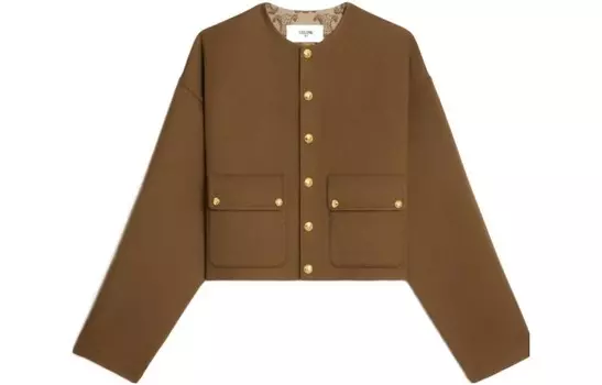 Куртка женская коричневая Celine