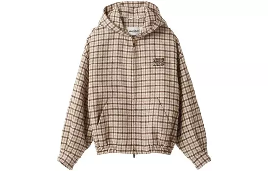 Куртка женская коричневая Miu Miu