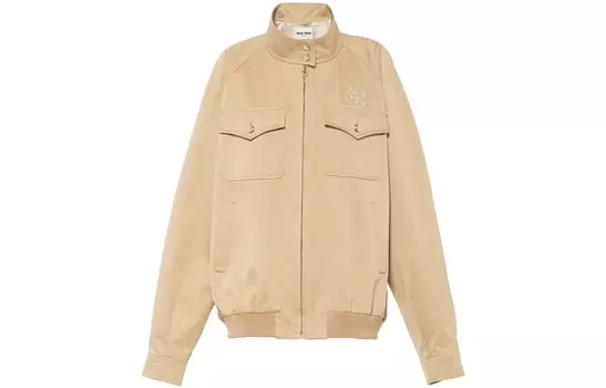 Куртка женская коричневая Miu Miu