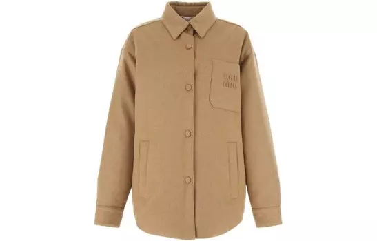 Куртка женская коричневая Miu Miu