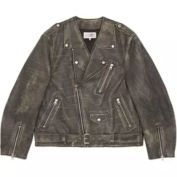 Куртка женская коричневая Mm6 Maison Margiela