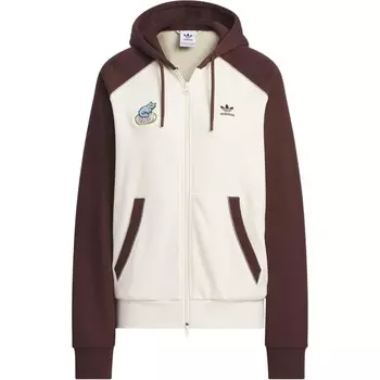 Куртка женская коричневый/белый Adidas Originals