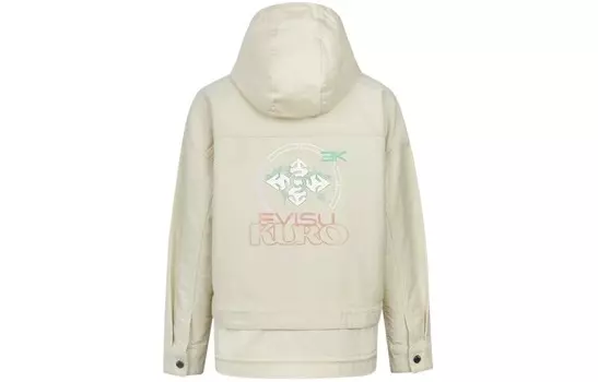 Куртка женская костяная белая Evisu