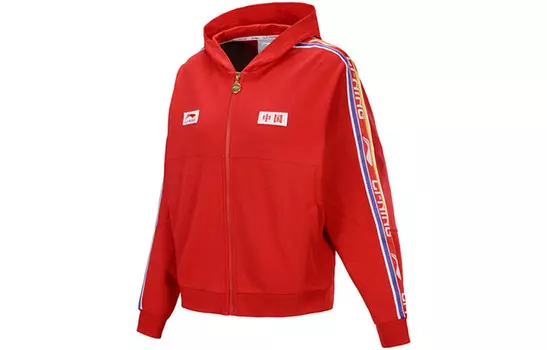 Куртка женская красная Lining