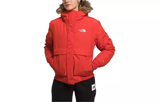 Куртка женская красная The North Face