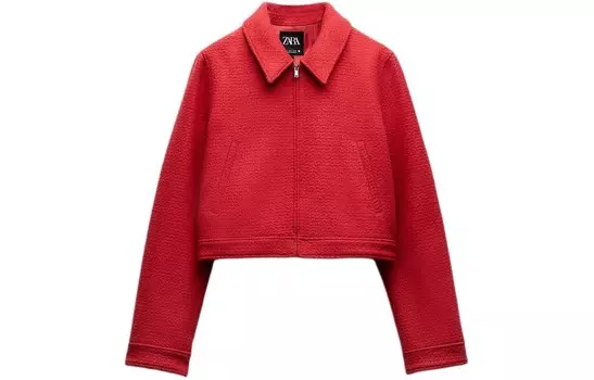 Куртка женская красная Zara
