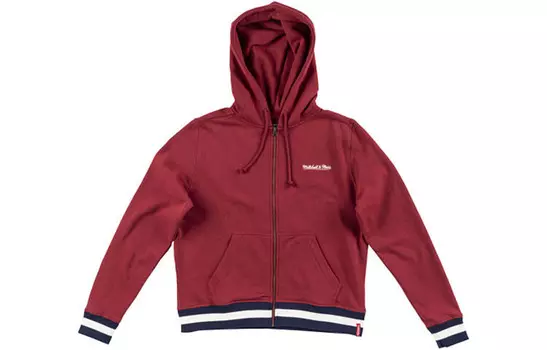 Куртка женская красный Mitchell Ness