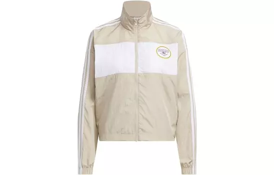 Куртка женская кремовая/оранжевый Adidas Originals