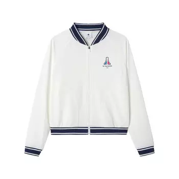 Куртка женская Le Coq Sportif, серый/фиолетовый