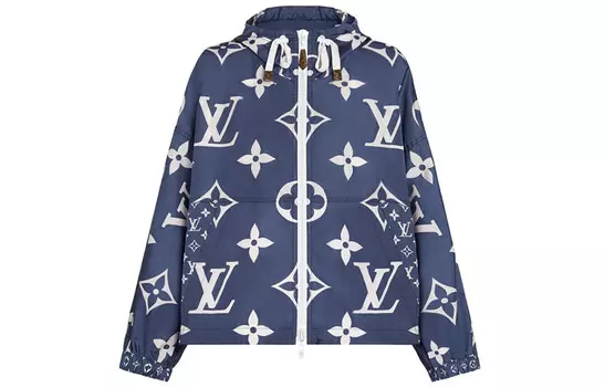 Куртка женская Louis Vuitton, синий / белый