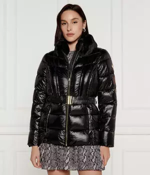 Куртка женская Michael Kors стеганая с поясом, черный