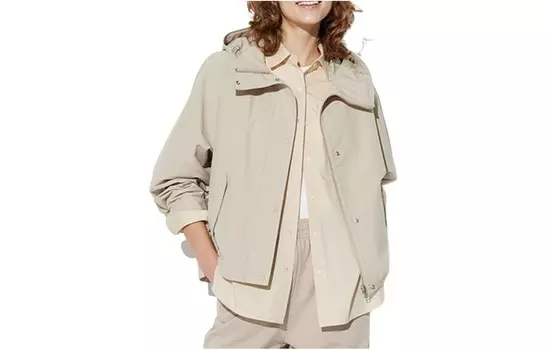 Куртка женская миндально-желтая Uniqlo