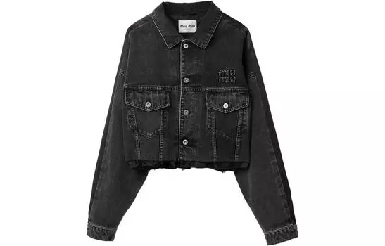 Куртка женская Miu Miu джинсовая, черный