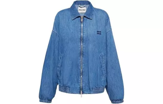 Куртка женская Miu Miu джинсовая, синий