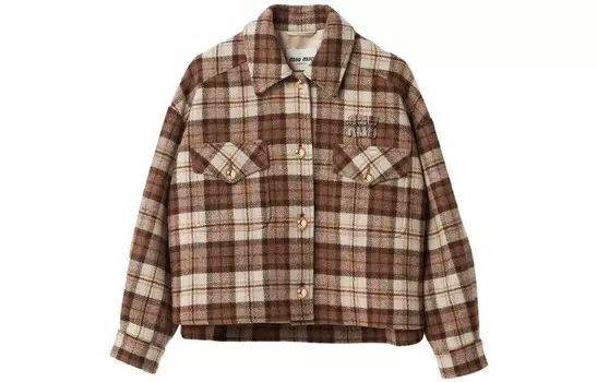 Куртка женская Miu Miu, хаки