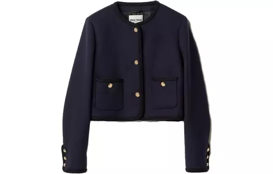 Куртка женская Miu Miu, темно-синий