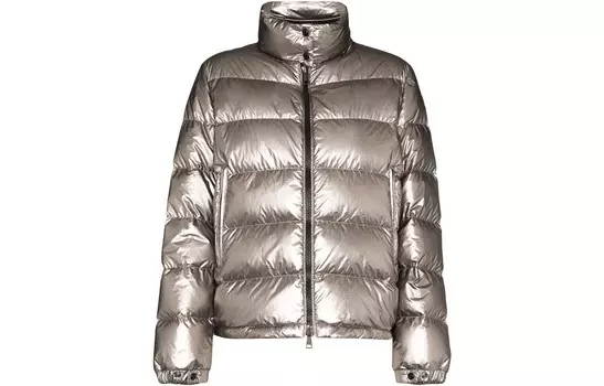 Куртка женская Moncler, серебристый / белый
