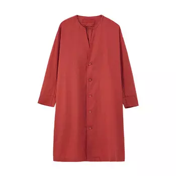 Куртка женская Muji Idee длинная, серый