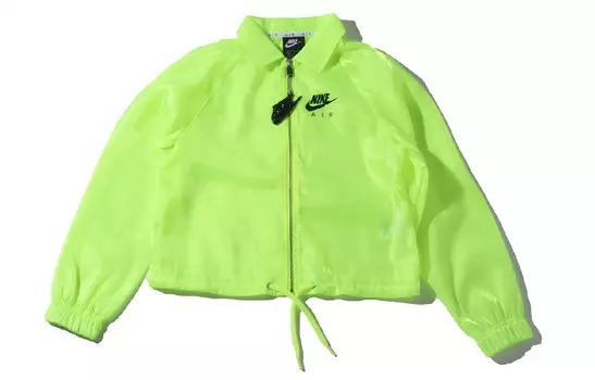 Куртка женская неоново-желтая Nike, желтый