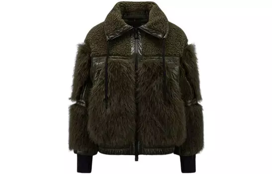 Куртка женская Оливковая Moncler, оливковый