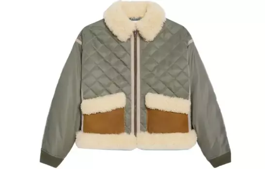 Куртка женская оливково-зеленая Celine