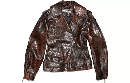 Куртка женская оранжево-черный Acne Studios