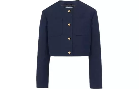 Куртка женская Prada короткая, синий
