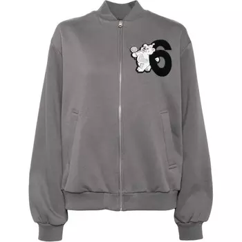 Куртка женская пыльно-серый Mm6 Maison Margiela