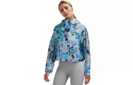 Куртка женская Разноцветные Декоры/EPHO Lululemon, цвет Colorful decors/EPHO