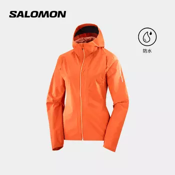 Куртка женская Salomon Bonatti Trail для бега по пересеченной местности, красный