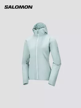 Куртка женская Salomon Bonatti Trail для бега по пересеченной местности, синий
