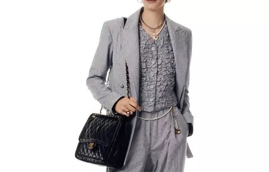 Куртка женская серая Chanel