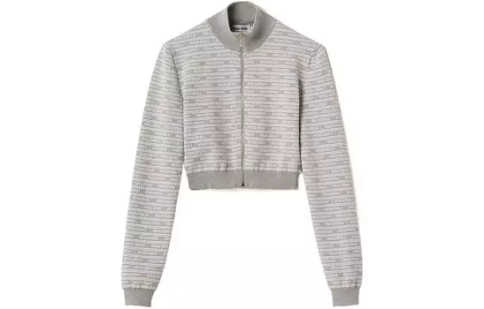 Куртка женская серая Miu Miu