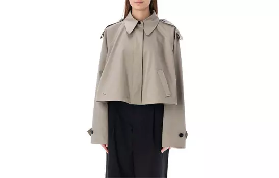 Куртка женская серая Mm6 Maison Margiela