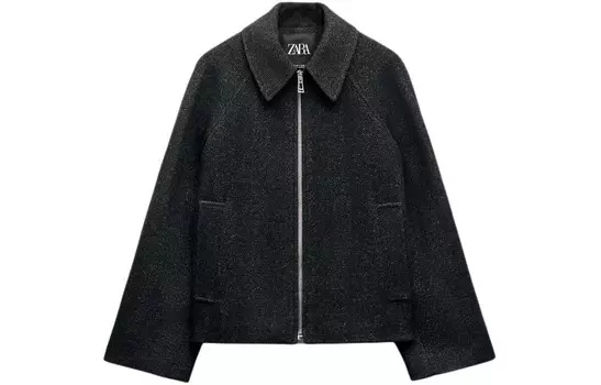 Куртка женская серая Zara