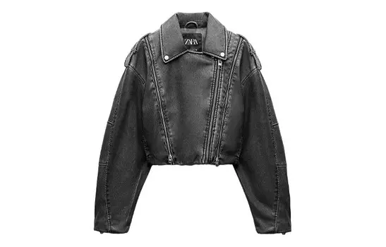 Куртка женская серая Zara