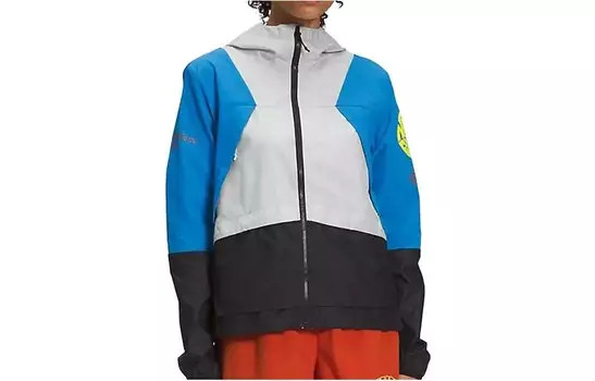 Куртка женская серо-синяя The North Face