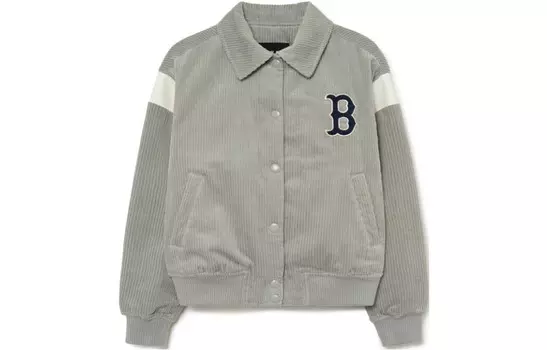 Куртка женская серый Mlb