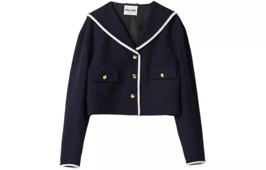 Куртка женская синяя Miu Miu