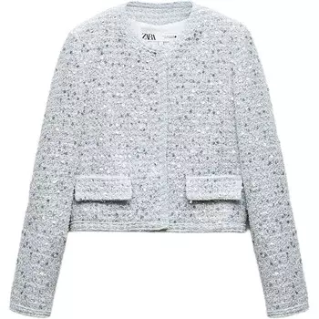 Куртка женская синяя Zara