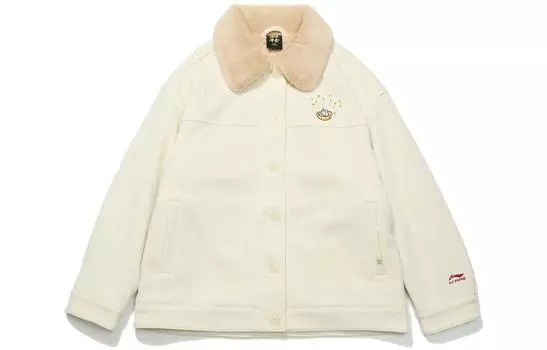 Куртка женская Sports Life Collection цвета экрю LINING, Ecru