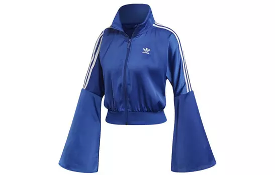 Куртка женская студенческая синяя Adidas Originals
