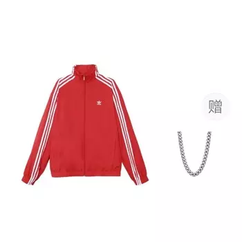 Куртка женская светло-алая Adidas Originals, цвет Light Scarlet