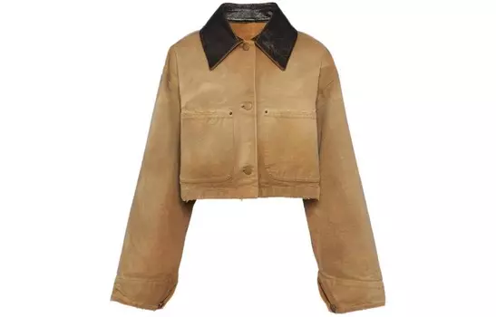 Куртка женская светло-коричневая Prada