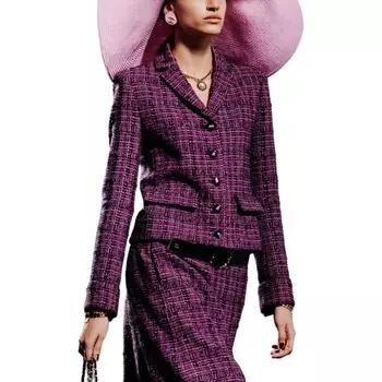 Куртка женская темно-фиолетовый Chanel