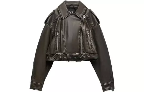 Куртка женская темно-серая Zara