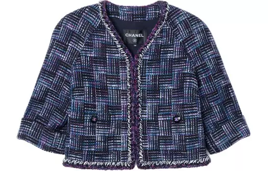 Куртка женская темно-синяя Chanel
