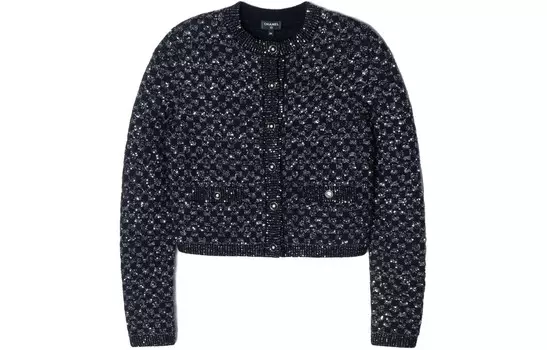 Куртка женская темно-синяя Chanel